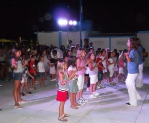 Balli all'hotel Sporting Alba Adriatica